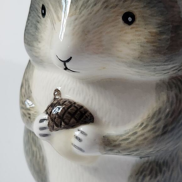 Whimsical Squirrel Mug with Tail Handle – Hand-Painted Ceramic Coffee Cup - Picture 5 of 10